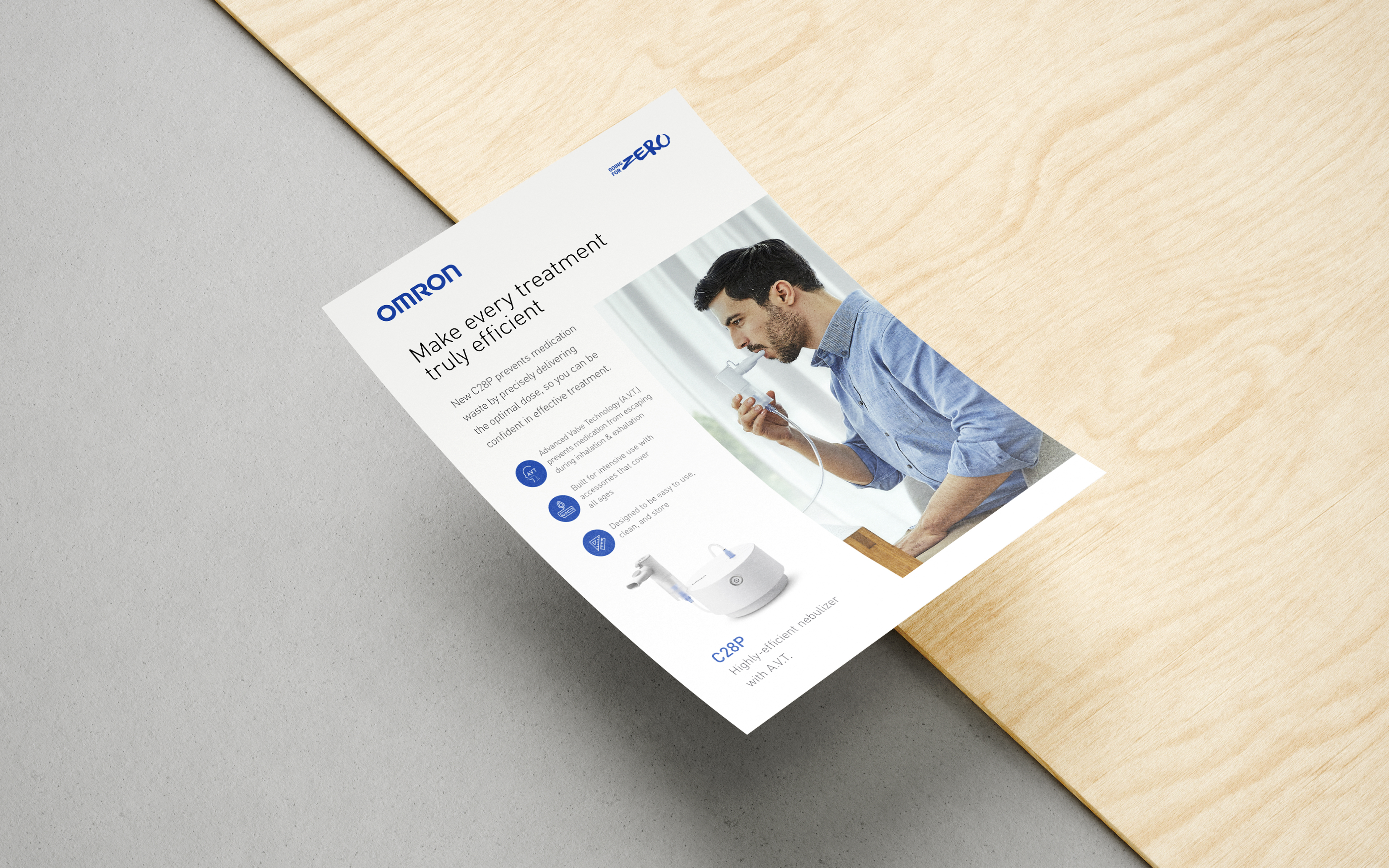 Breathe Easy with the Introduction of Omron C105