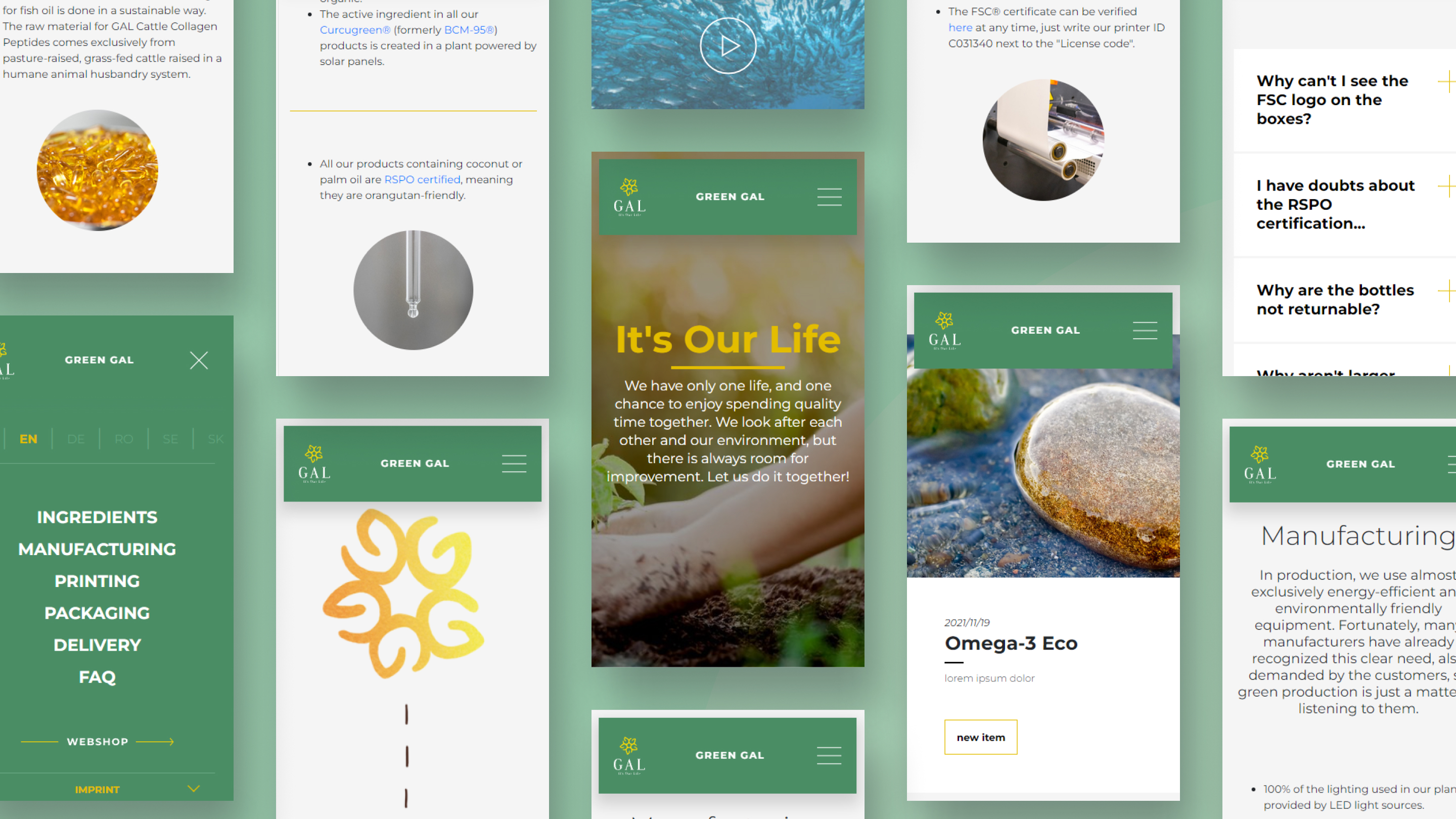 Creating Impactful Websites for GAL Vital