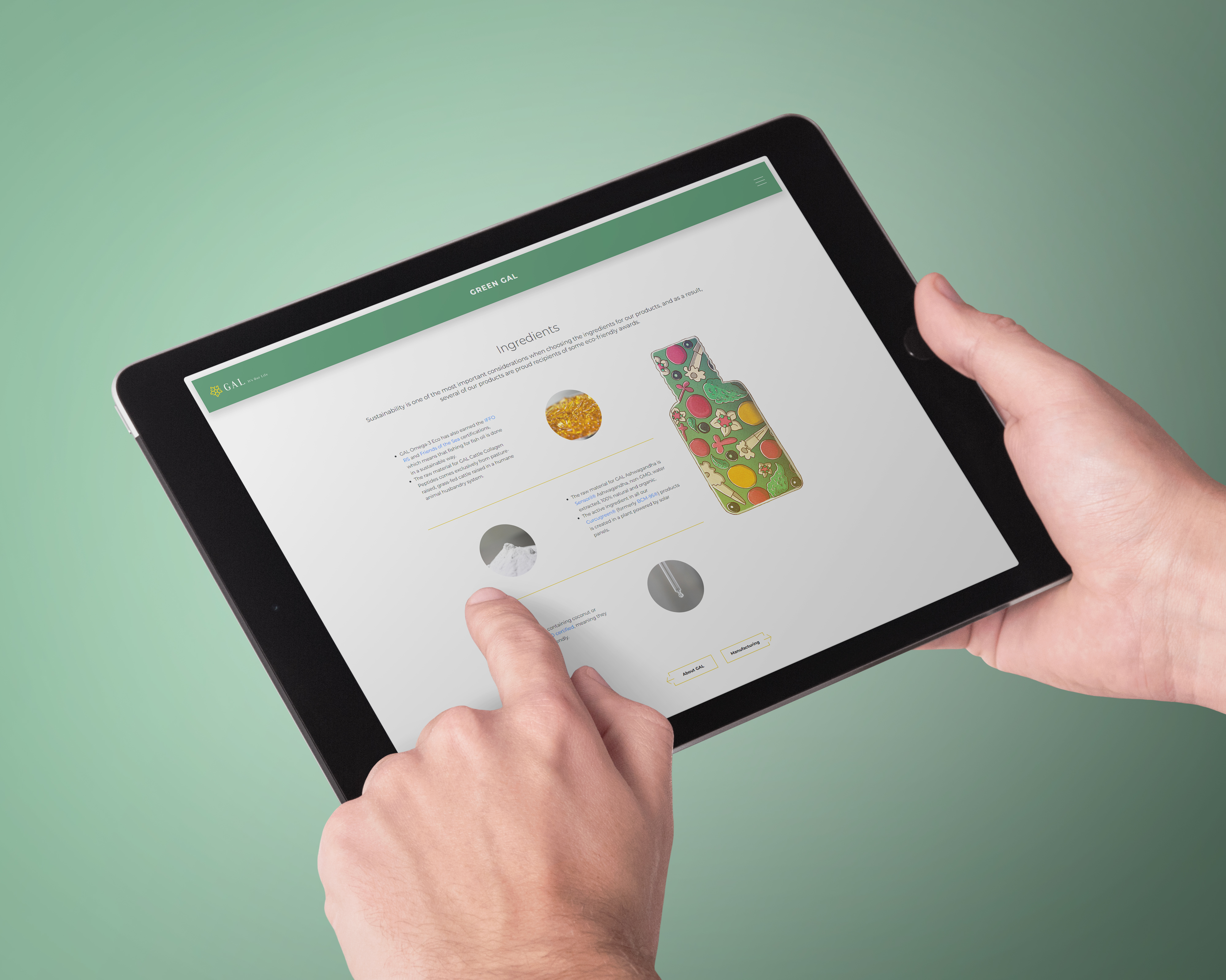 Creating Impactful Websites for GAL Vital