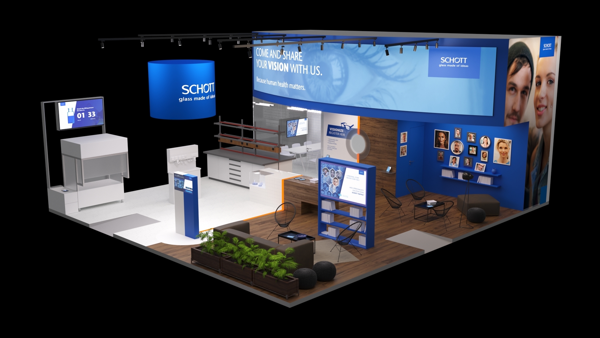 Schott Pharma&rsquo;s Interactive Booth Experience