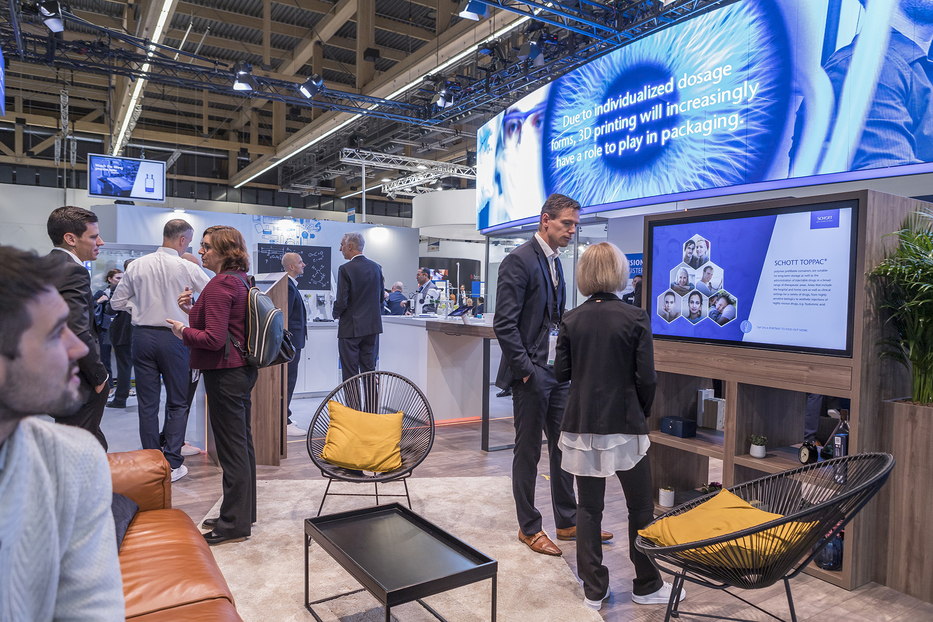 Schott Pharma&rsquo;s Interactive Booth Experience