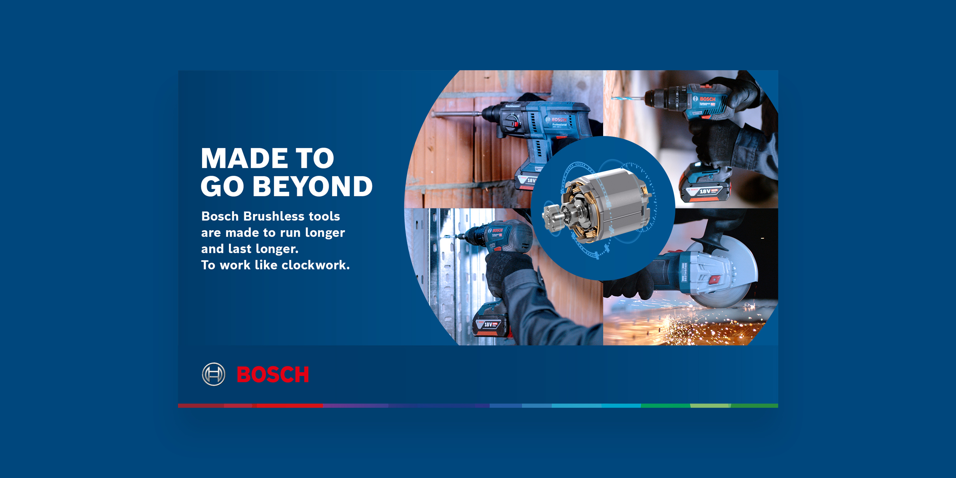 Bosch Brushless Tools: Made to Go Beyond