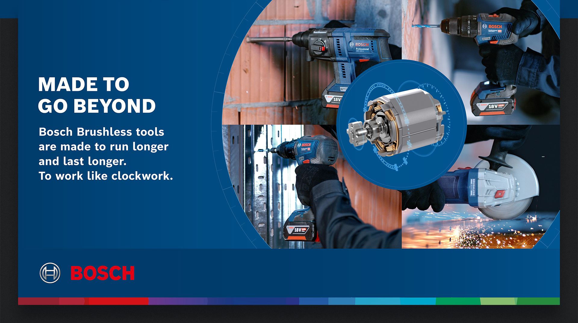 Bosch Brushless Tools: Made to Go Beyond