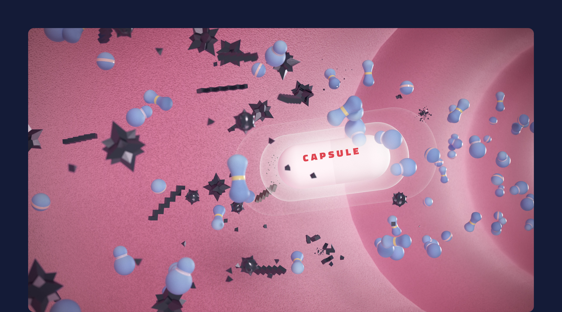 Visualizing Action: Anti-Diarrhea Drug in 3D